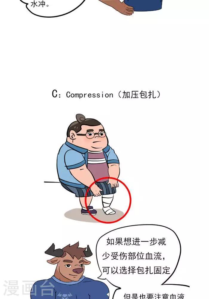 🍼大牛健身漫画 第15话  急性损伤怎么应急处理？ 第15页
