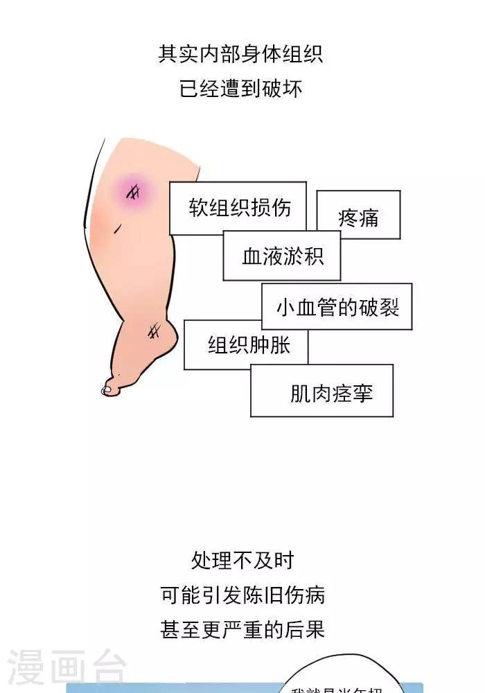 🍼大牛健身漫画 第15话  急性损伤怎么应急处理？ 第4页