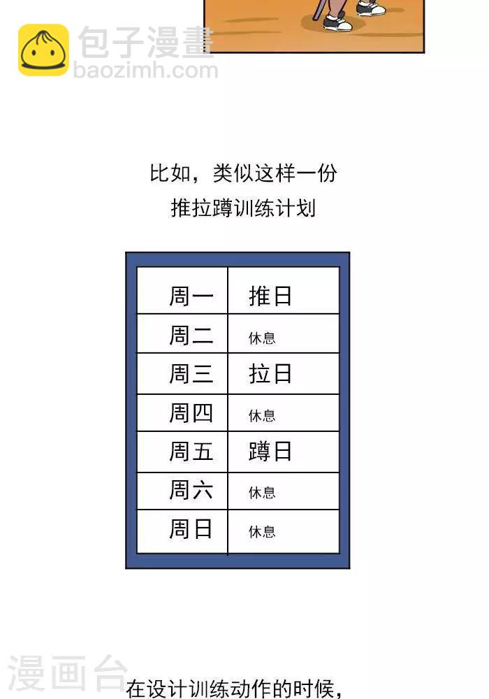 🍼大牛健身漫画 第17话  计划的制定，我要练肌肉 第13页
