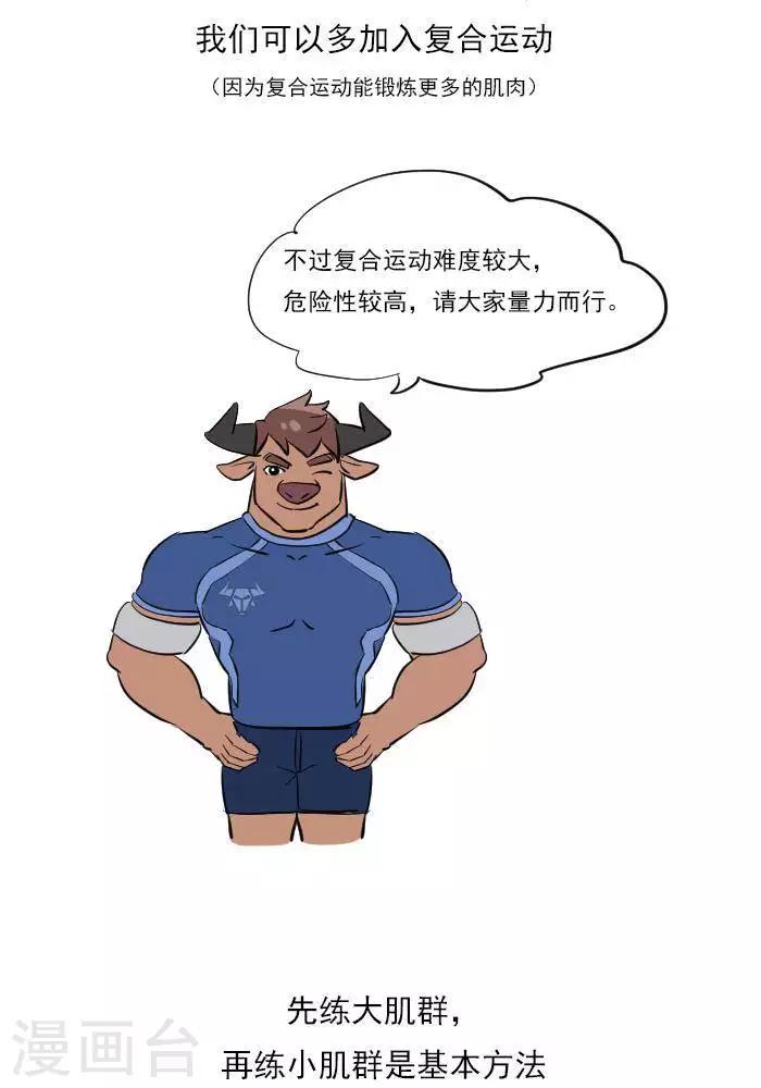 🍼大牛健身漫画 第17话  计划的制定，我要练肌肉 第14页