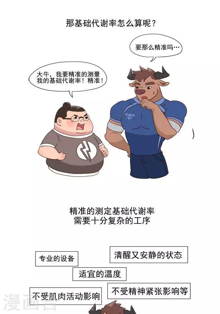 🍼大牛健身漫画 第3话 我一天的能量消耗有多少？ 第7页