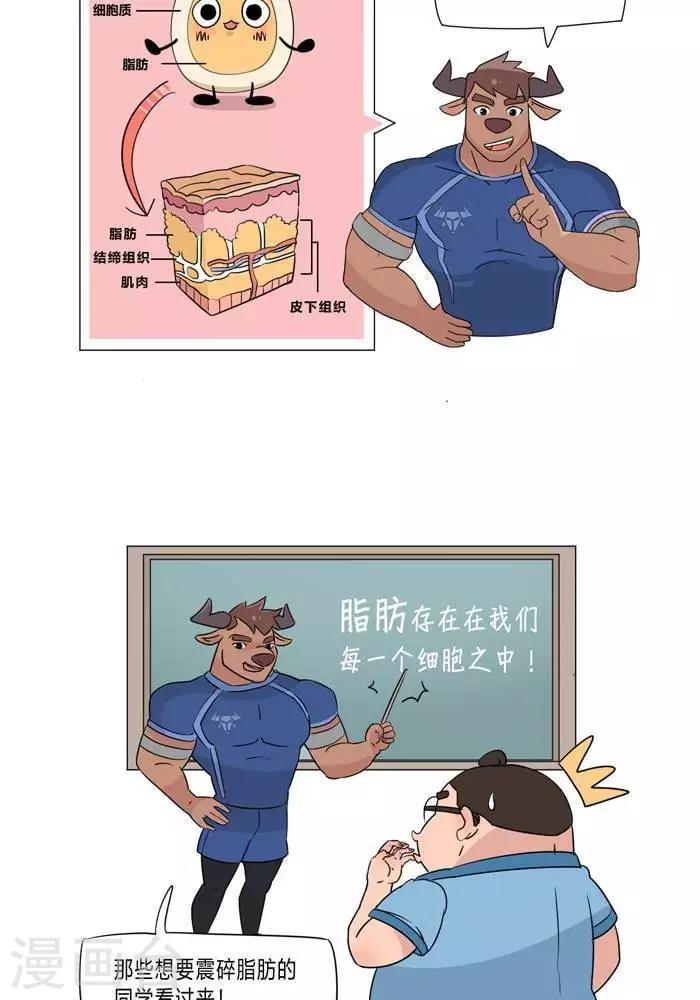 🍼大牛健身漫画 第5话  脂肪有多神秘 第10页