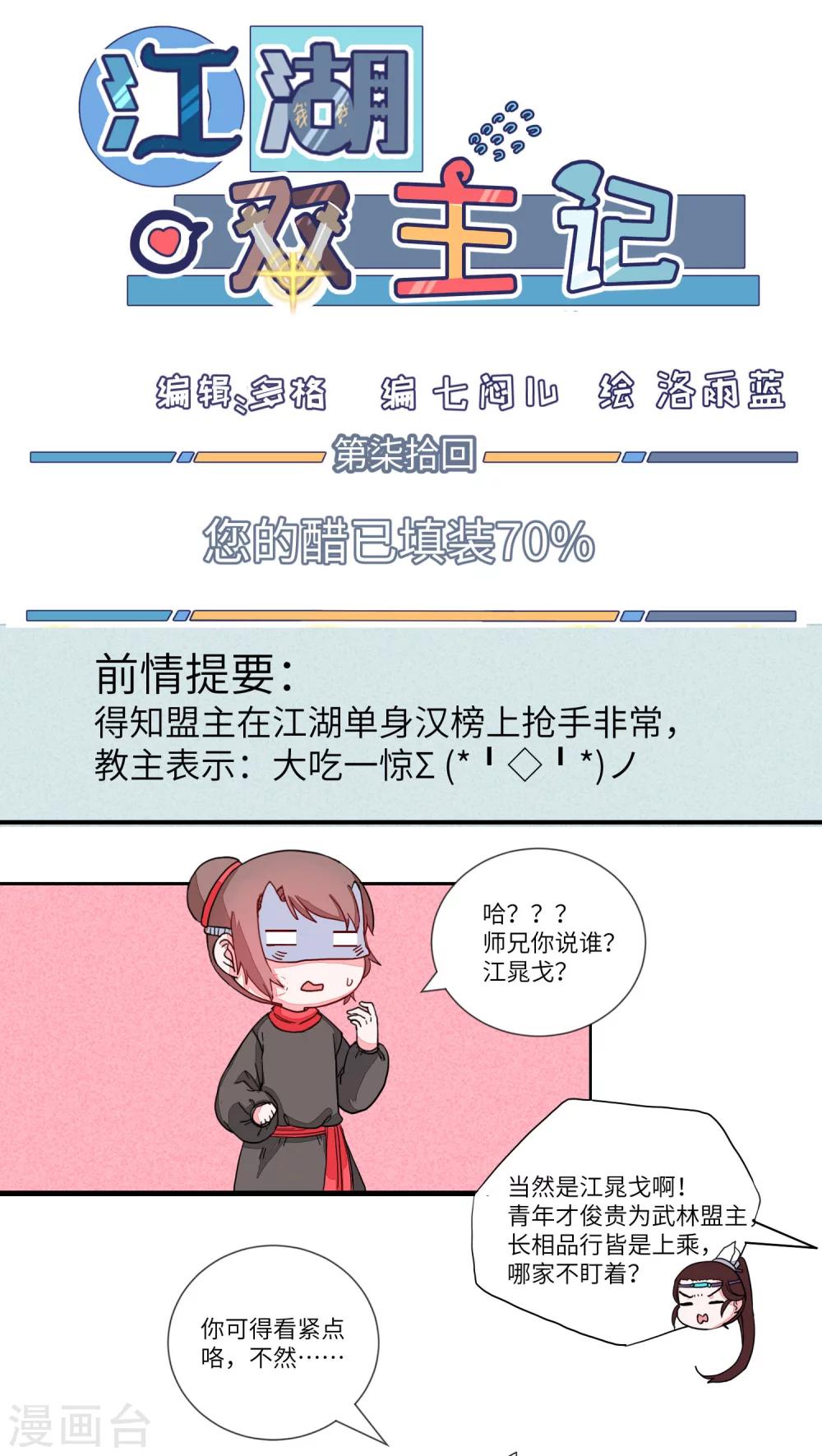 第70话 您的醋已填装70%-第73话