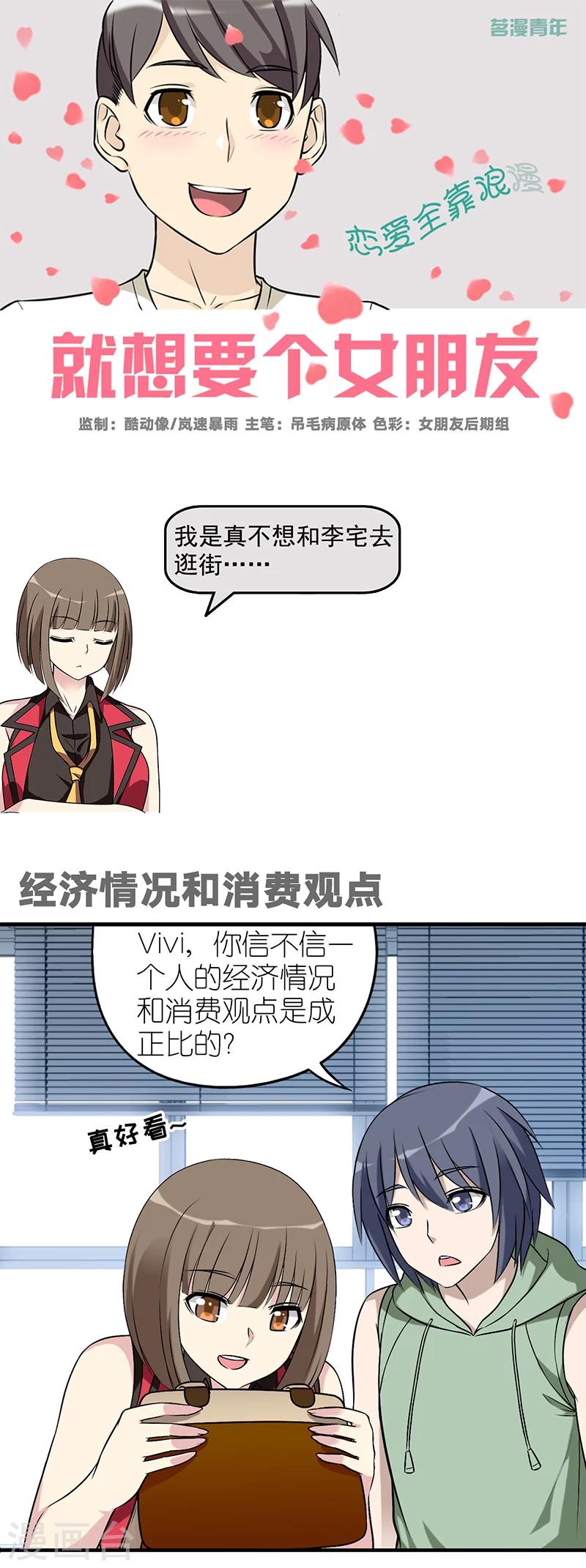 🍴就想要个女朋友 第558话 经济情况和消费观点 第1页