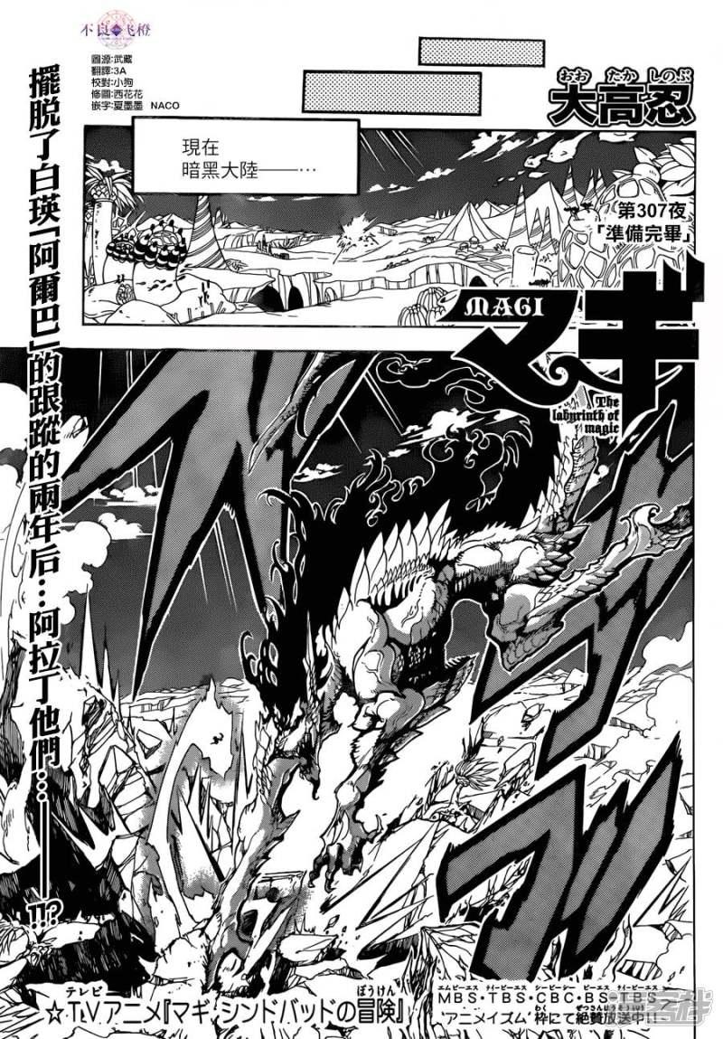 🍟魔笛MAGI 第307话 准备完毕 第1页