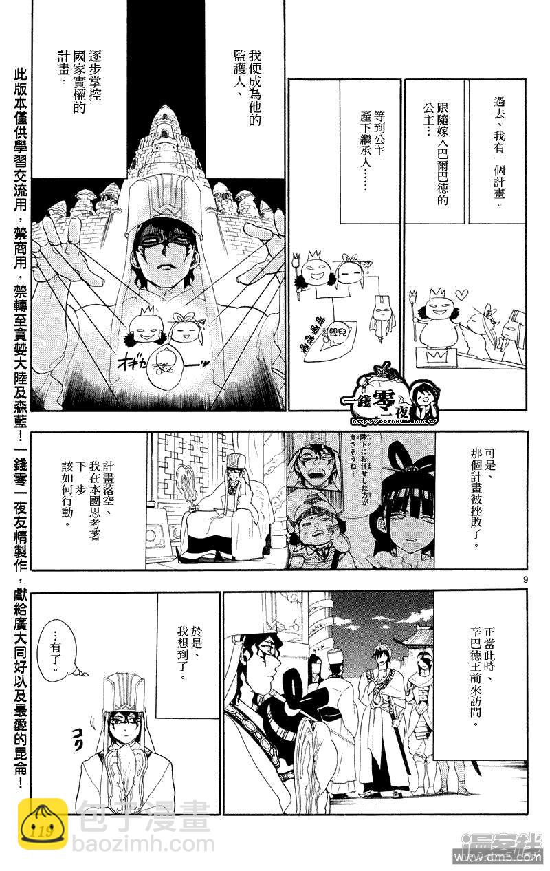 🍟魔笛MAGI 第85话 犯人是？ 第9页
