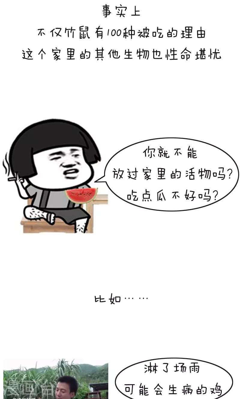 第178话 表情包丨吃竹鼠的一百种理由-第179话