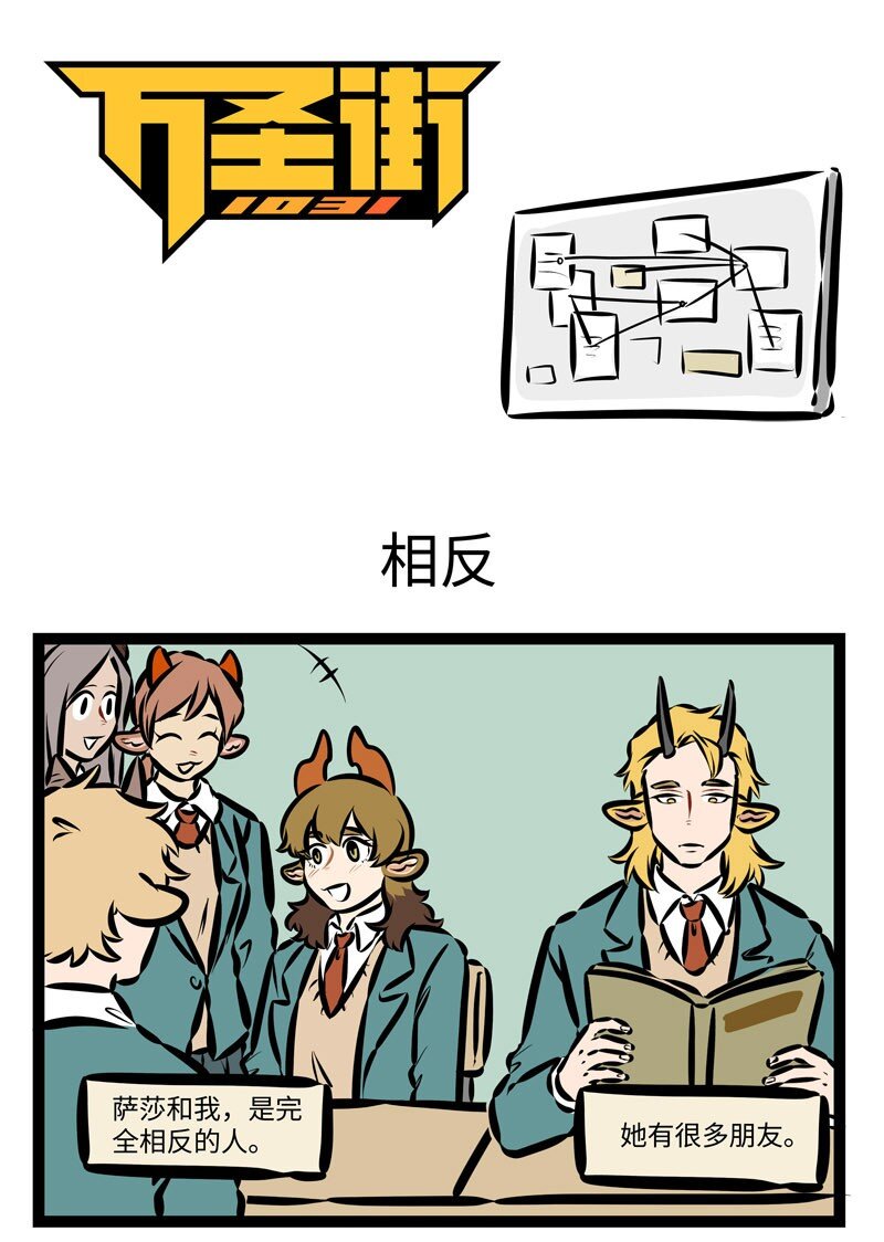 🍡1031万圣街 第393话 相反 第1页