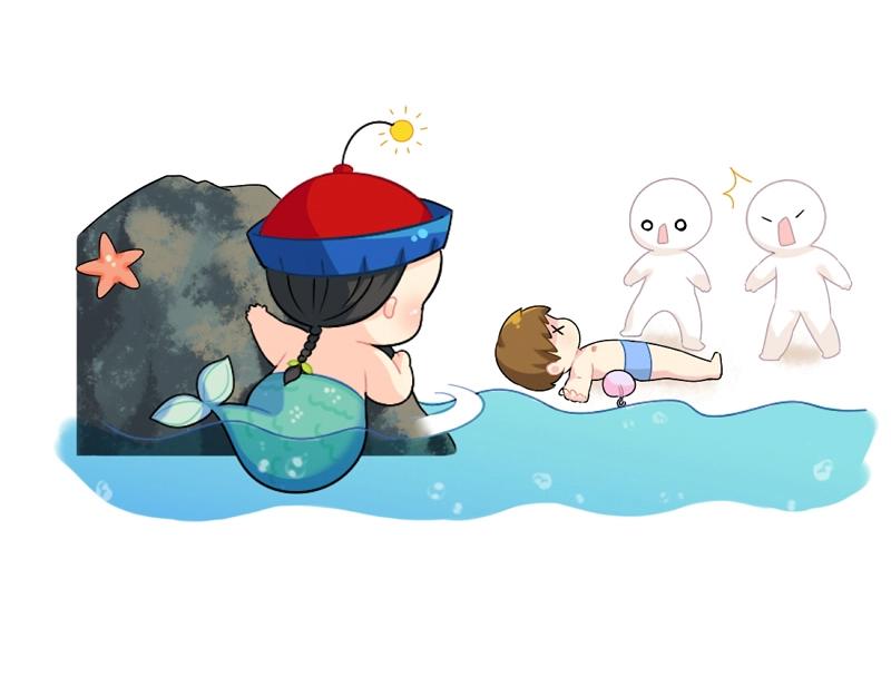 番外 小姜丝童话世界之姜人鱼-第75话