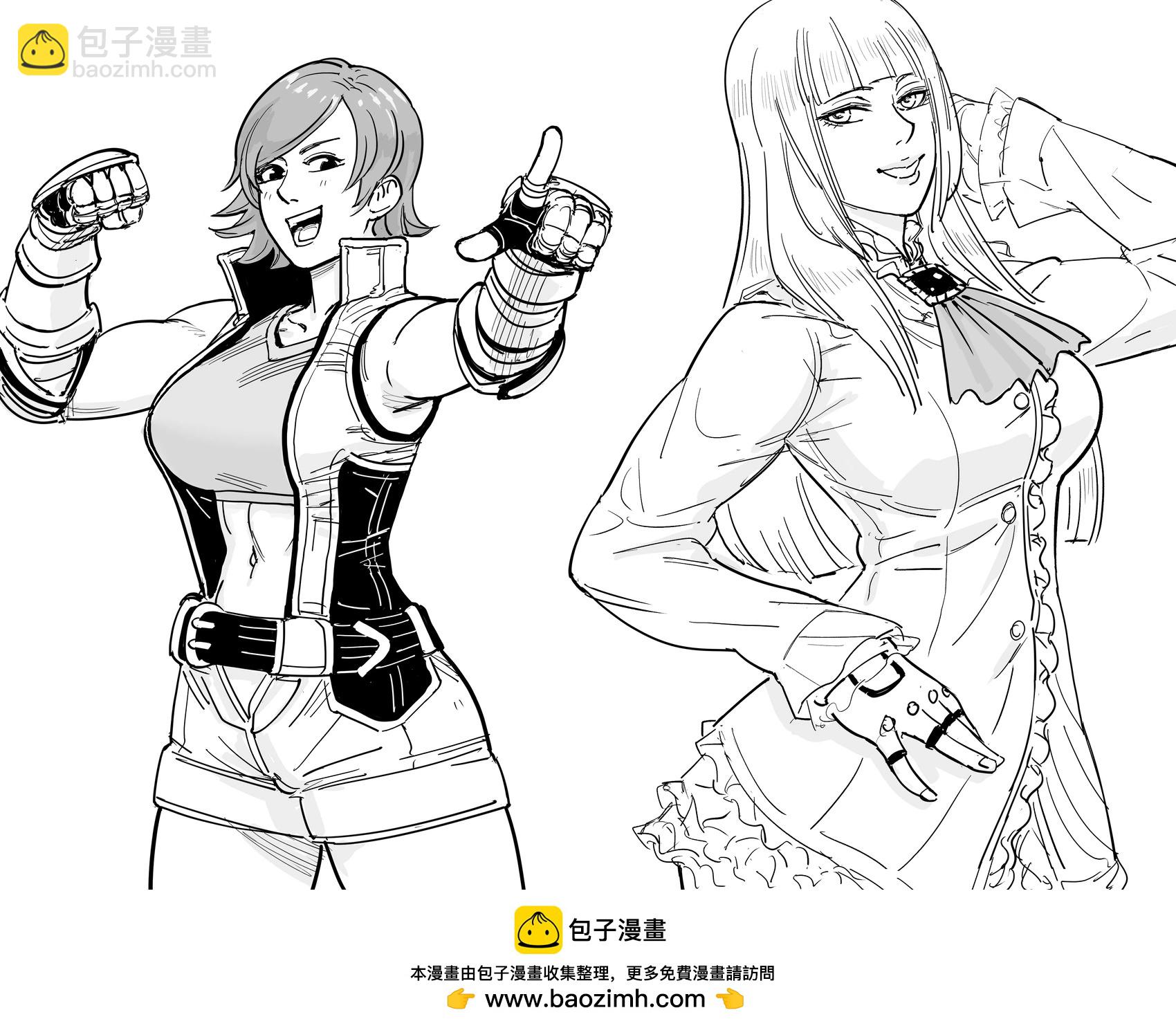 🍵Baalbuddy漫画小短篇 《铁拳》的风间飞鸟和莉莉 第5页