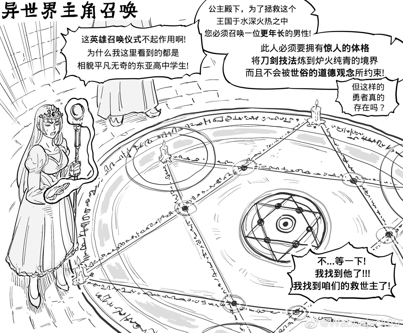 🍵Baalbuddy漫画小短篇 不在乎颜值的异世界召唤 第1页