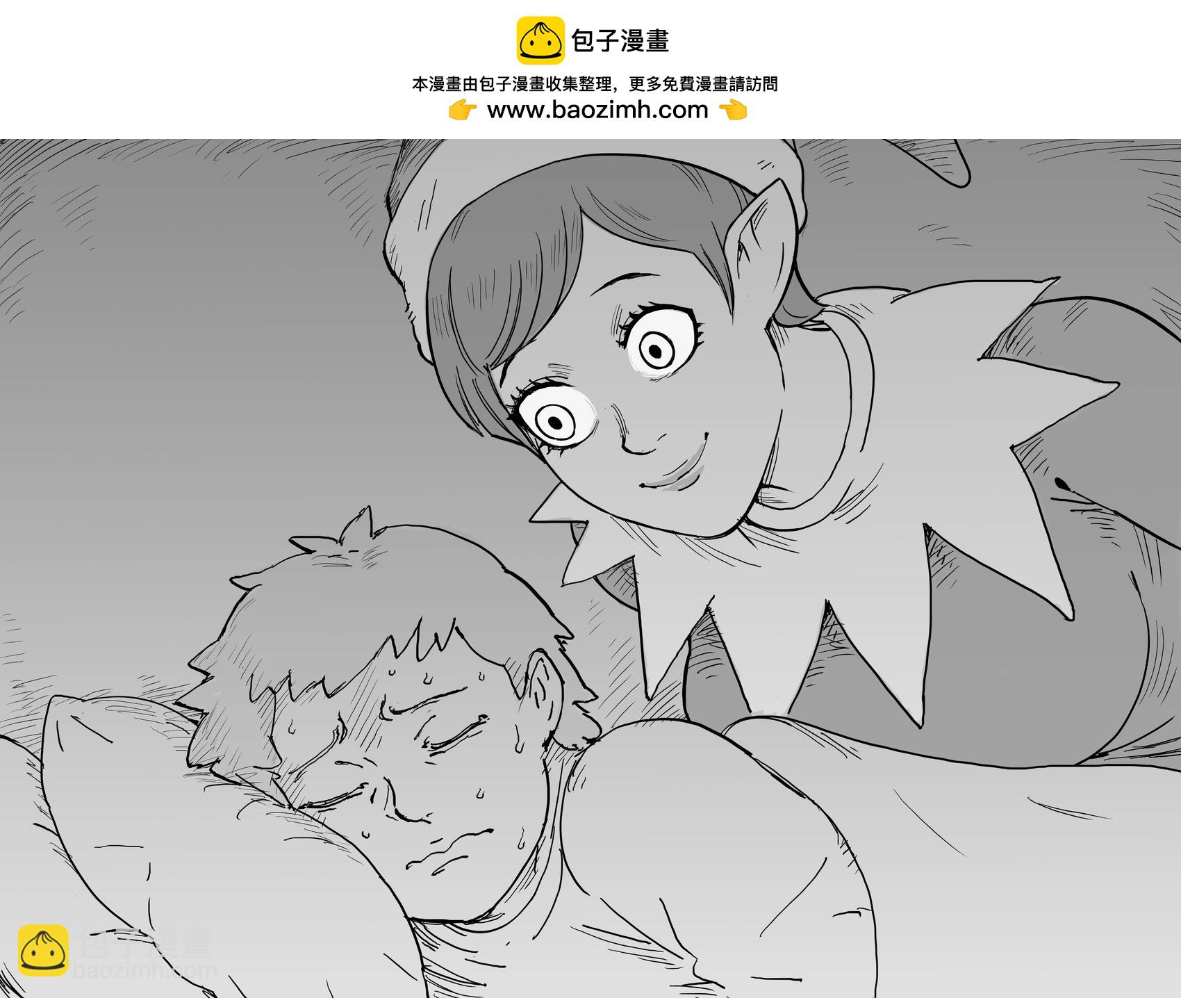 🍵Baalbuddy漫画小短篇 圣诞节的精灵风俗——书架上的精灵 第3页