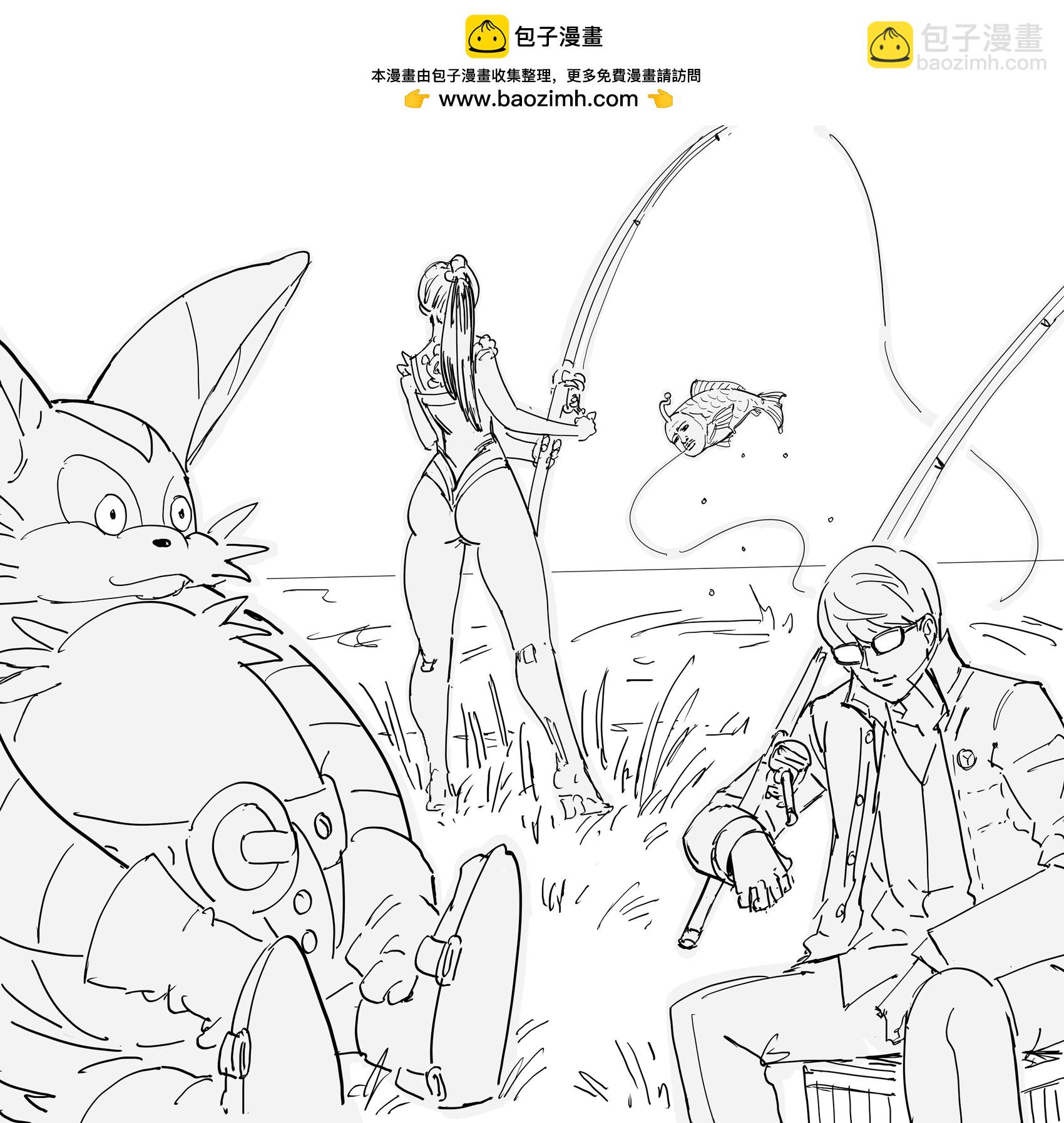 🍵Baalbuddy漫画小短篇 《剑星》伊芙的职业鲈钓巡回赛 第2页