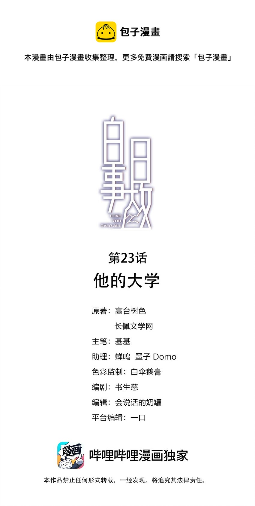 023 他的大学(1/2)-第23话