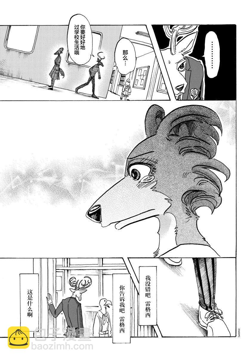 🍵BEASTARS 动物狂想曲 第105话 命中注定被吃的男人 第18页