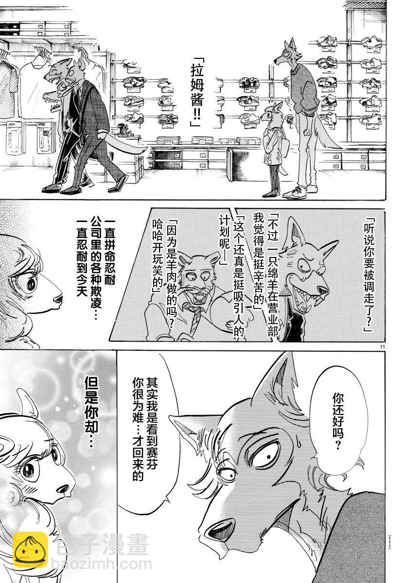 🍵BEASTARS 动物狂想曲 第110话 我不知道啤酒是什么味道 第12页
