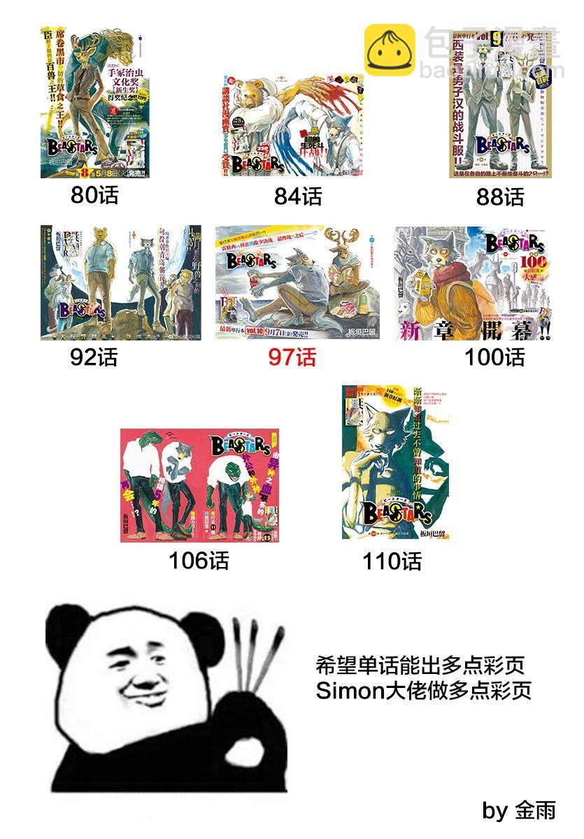 🍵BEASTARS 动物狂想曲 第110话 我不知道啤酒是什么味道 第23页