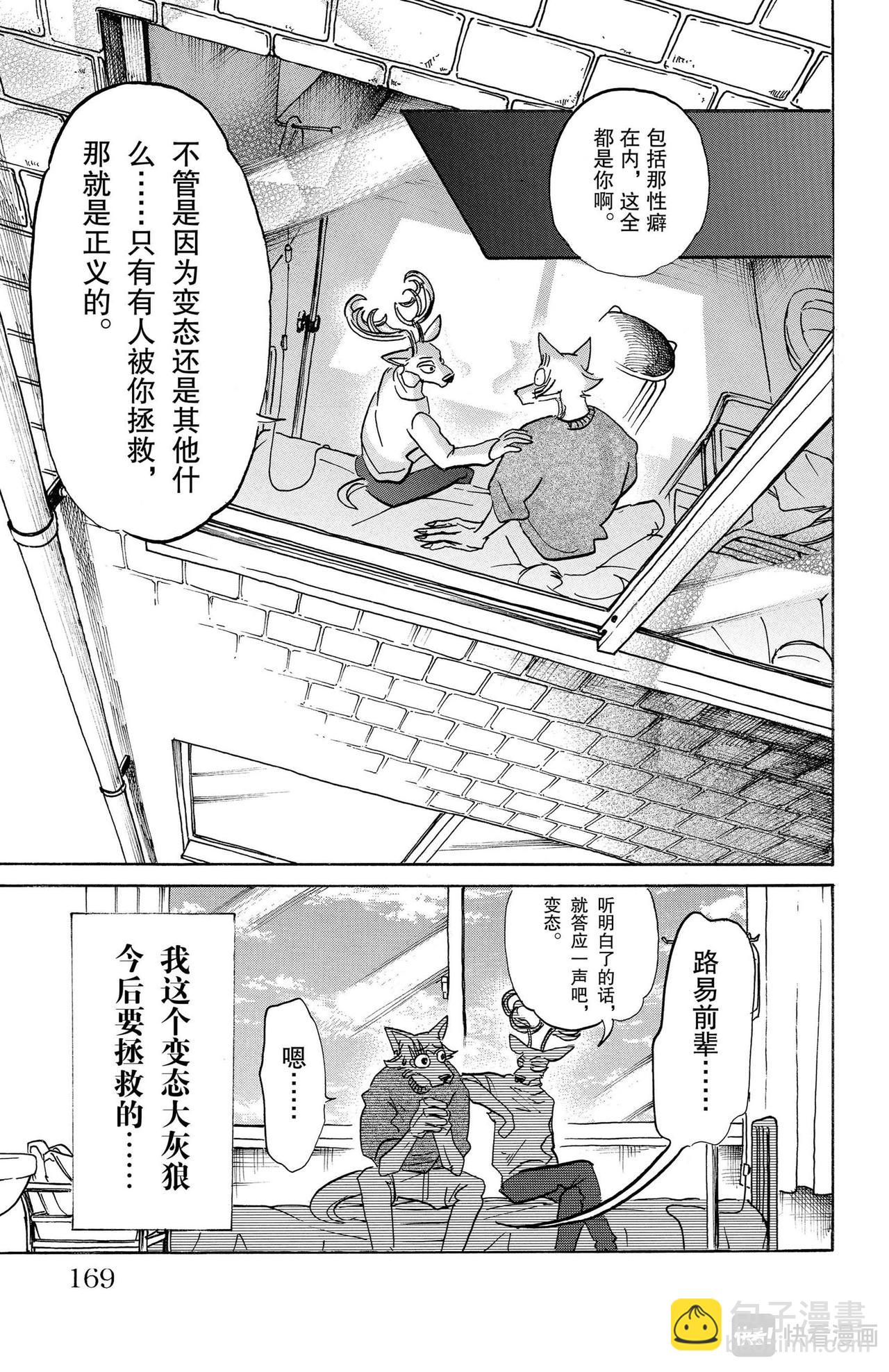 🍵BEASTARS 动物狂想曲 第114话 朋友啊、可以从舌根开始臣服吗 第19页