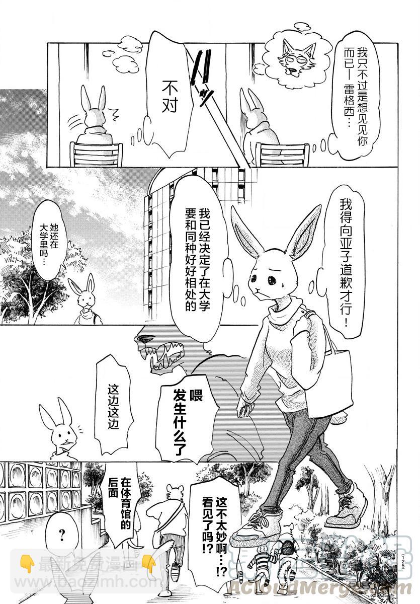 🍵BEASTARS 动物狂想曲 第119话 被温水泼到的话，就用冷水敷 第17页