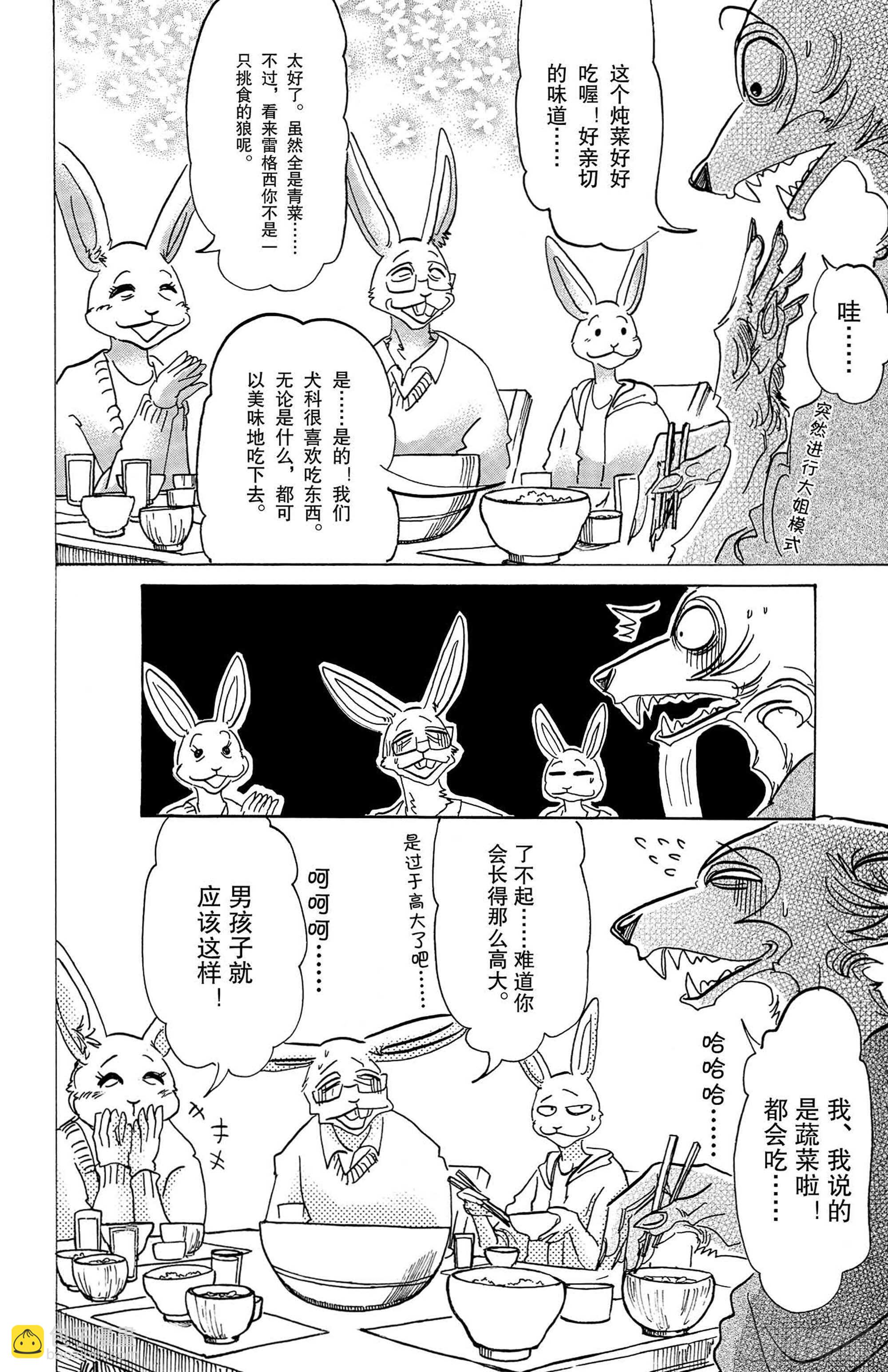 🍵BEASTARS 动物狂想曲 第125话 装饰怪物的恐吓信 第18页