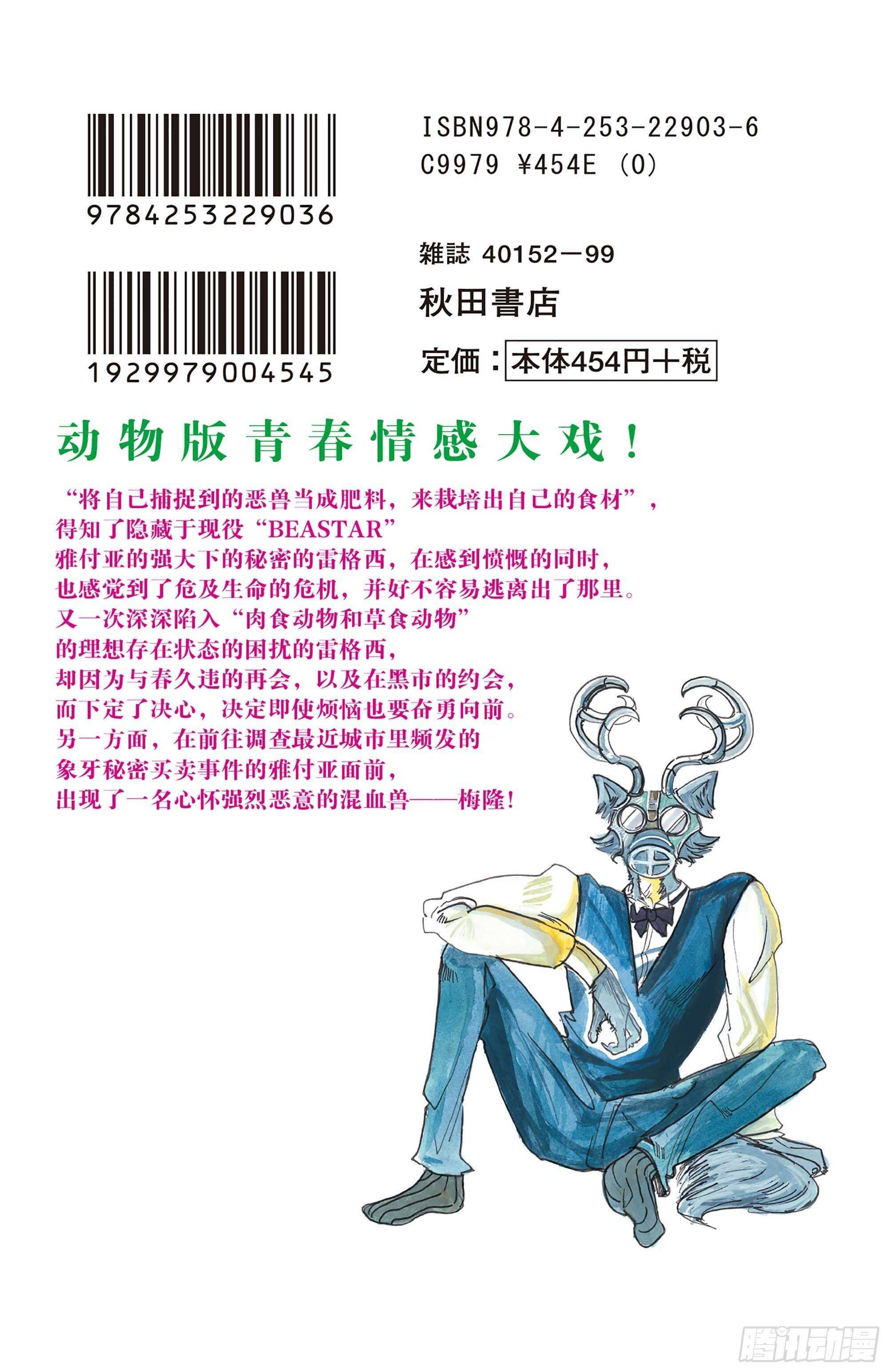 🍵BEASTARS 动物狂想曲 第125话 装饰怪物的恐吓信 第3页
