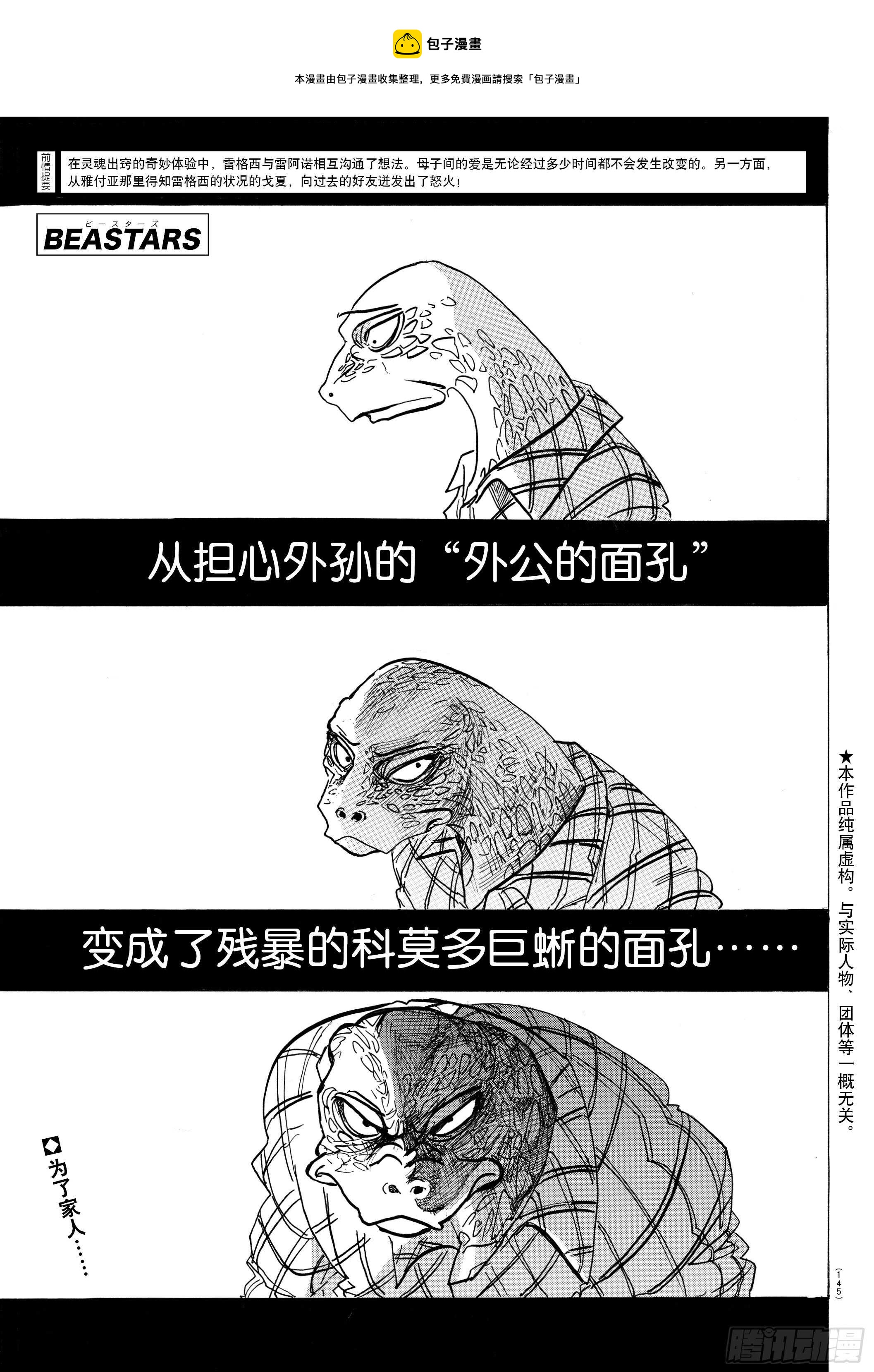 🍵BEASTARS 动物狂想曲 第135话 甜味水雾和青山椒 第1页