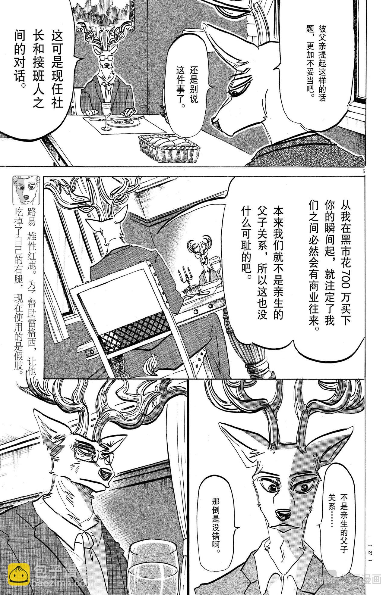 🍵BEASTARS 动物狂想曲 第157话 第6页