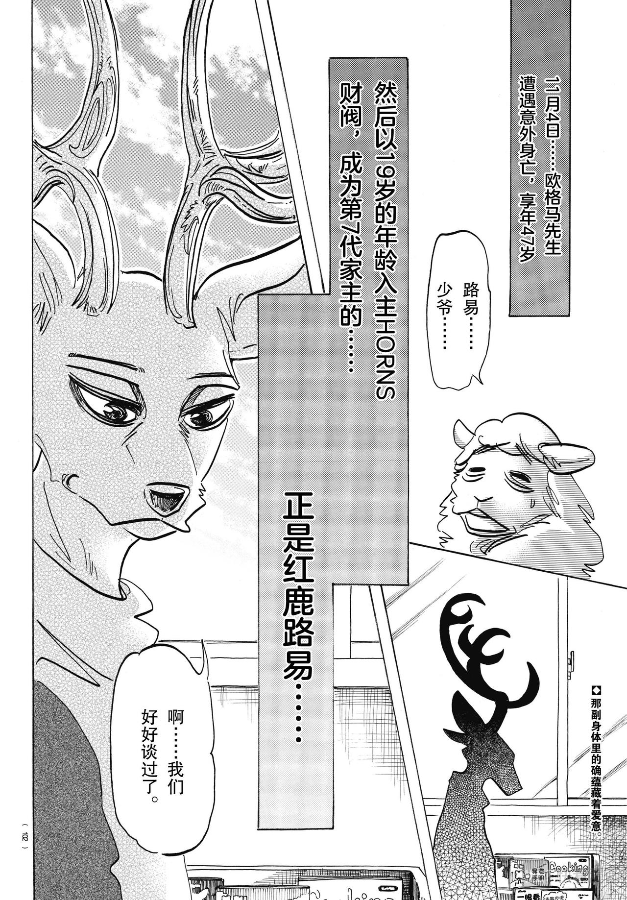 🍵BEASTARS 动物狂想曲 第165话 第65回的答案是错误 第20页