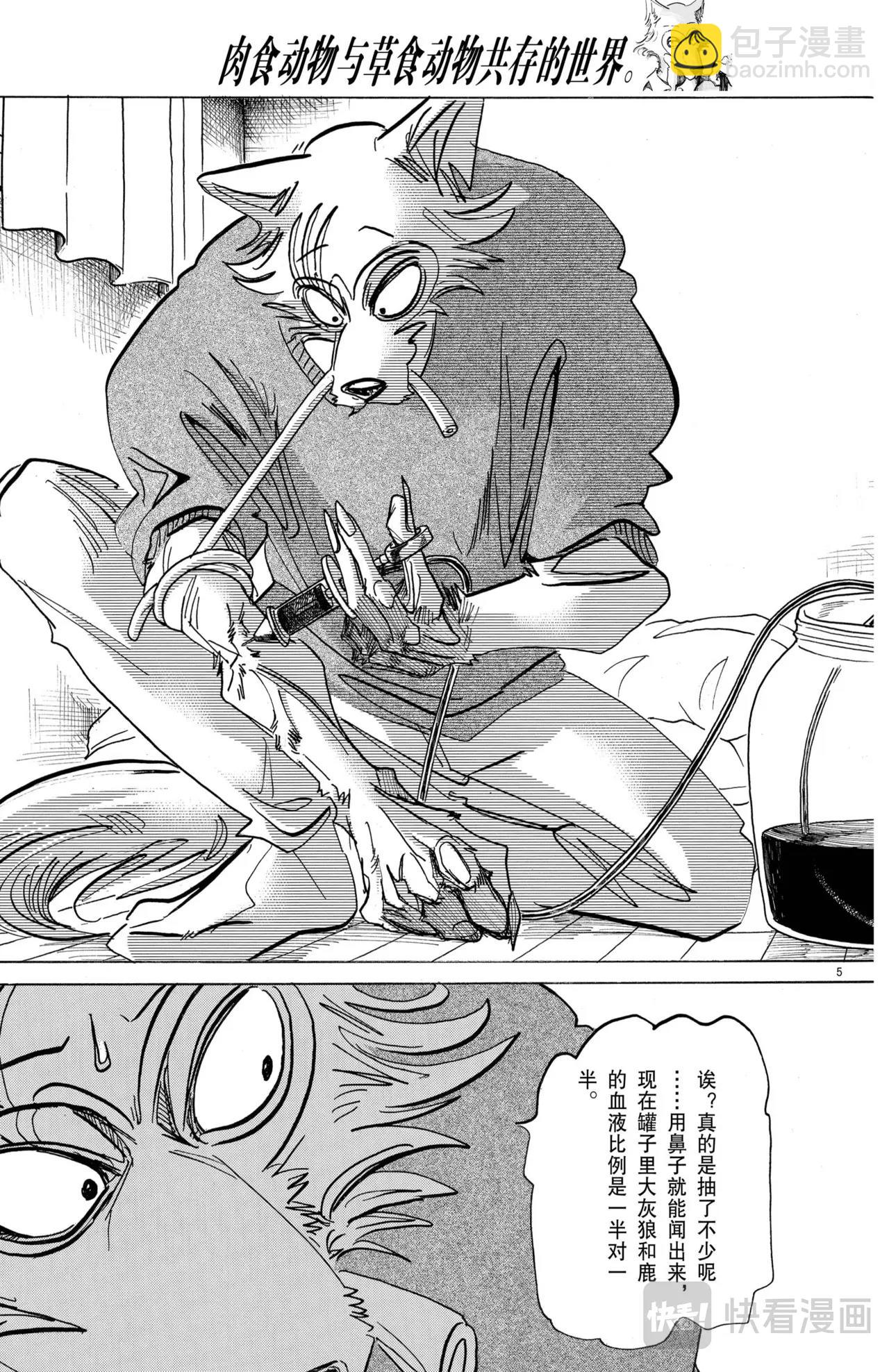 🍵BEASTARS 动物狂想曲 第175话 第5页