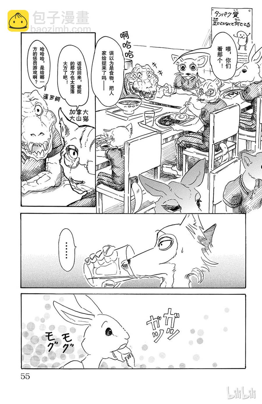 🍵BEASTARS 动物狂想曲 第19话 嗷呜嗷呜，你的名字是 第7页