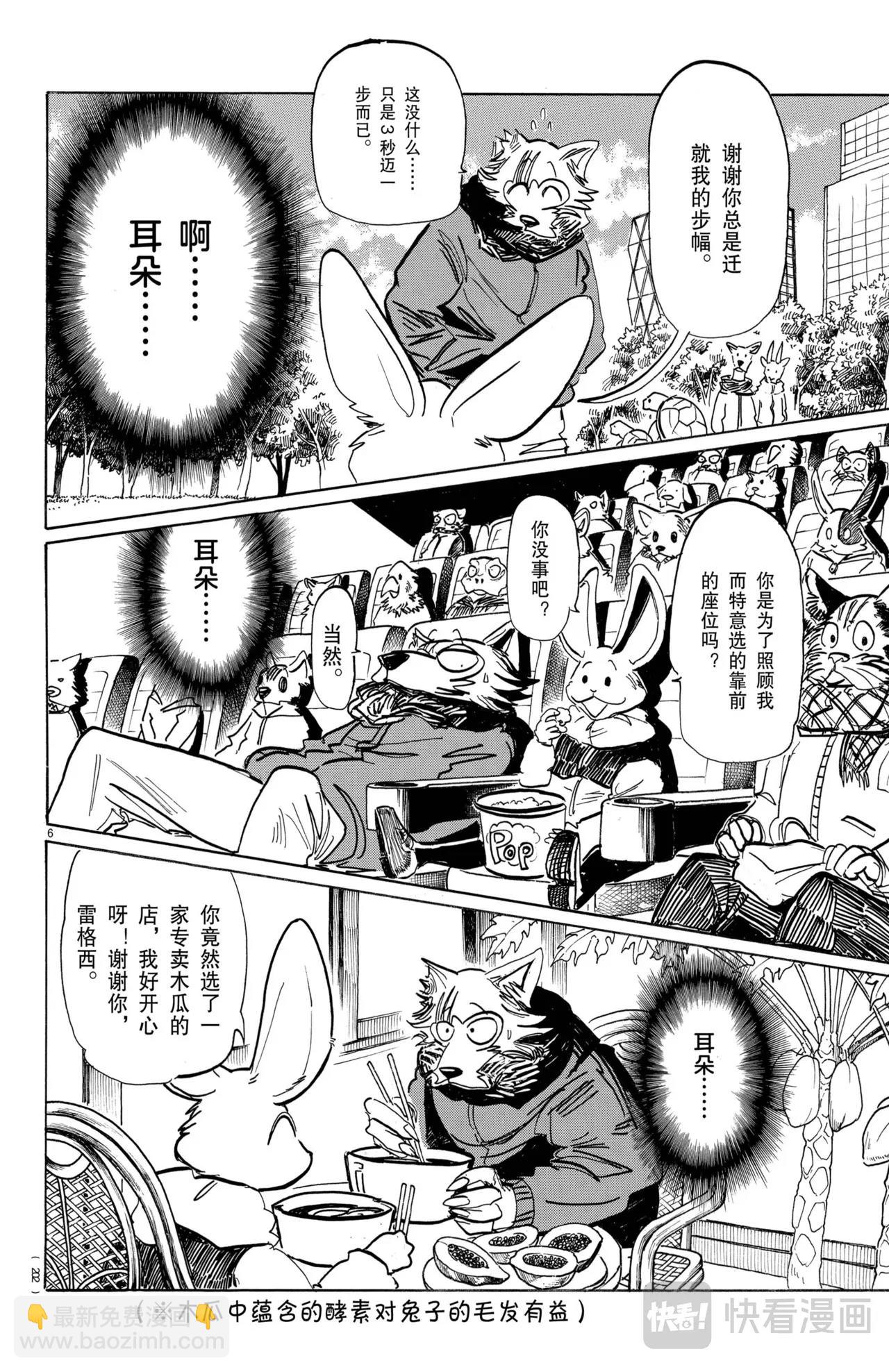 🍵BEASTARS 动物狂想曲 第195话 第6页