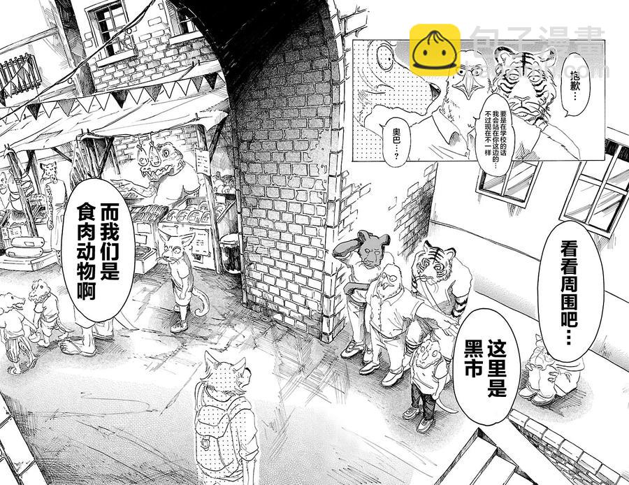 🍵BEASTARS 动物狂想曲 第23话 在大人的阶梯上四分五裂 第8页