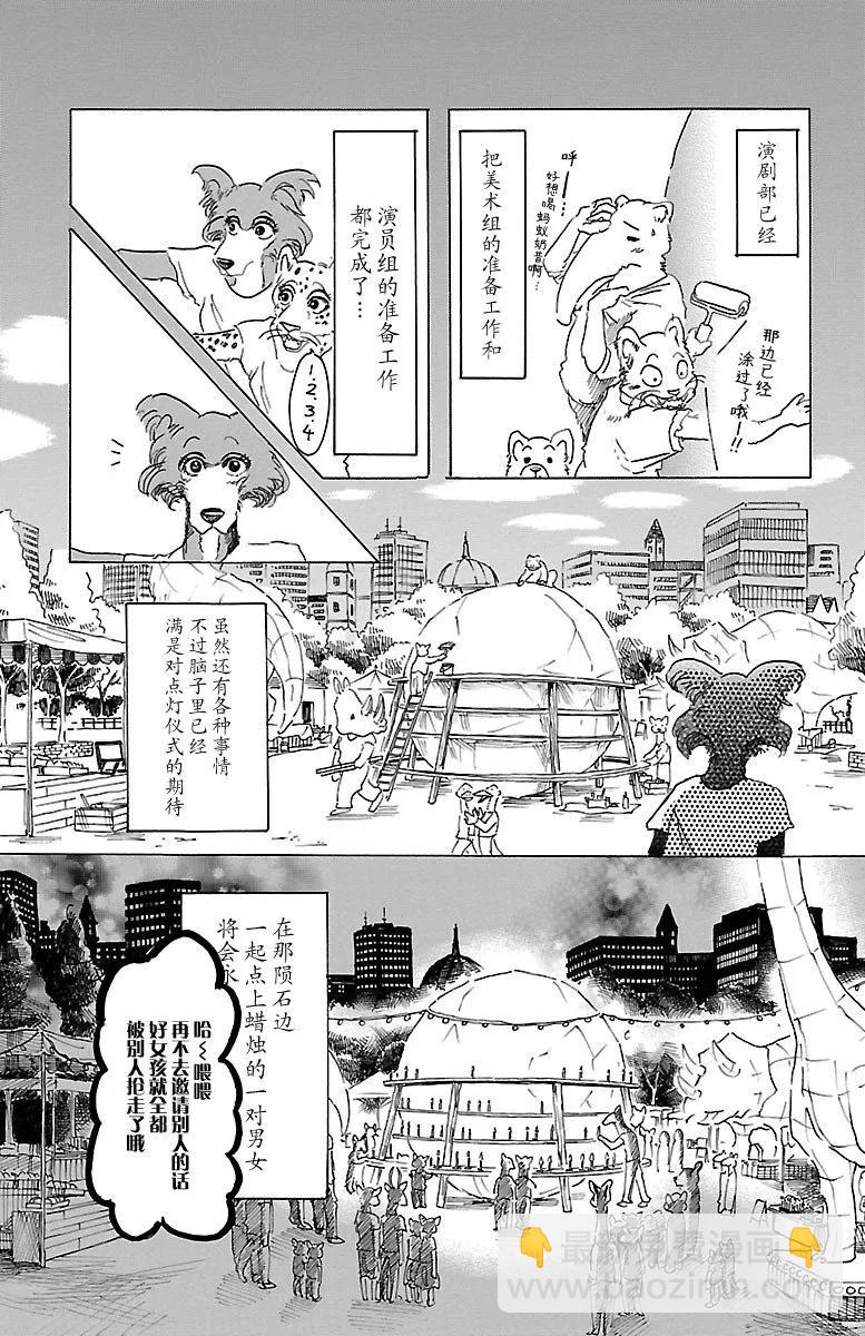 🍵BEASTARS 动物狂想曲 第29话 地下铁的风是湿润的 第4页