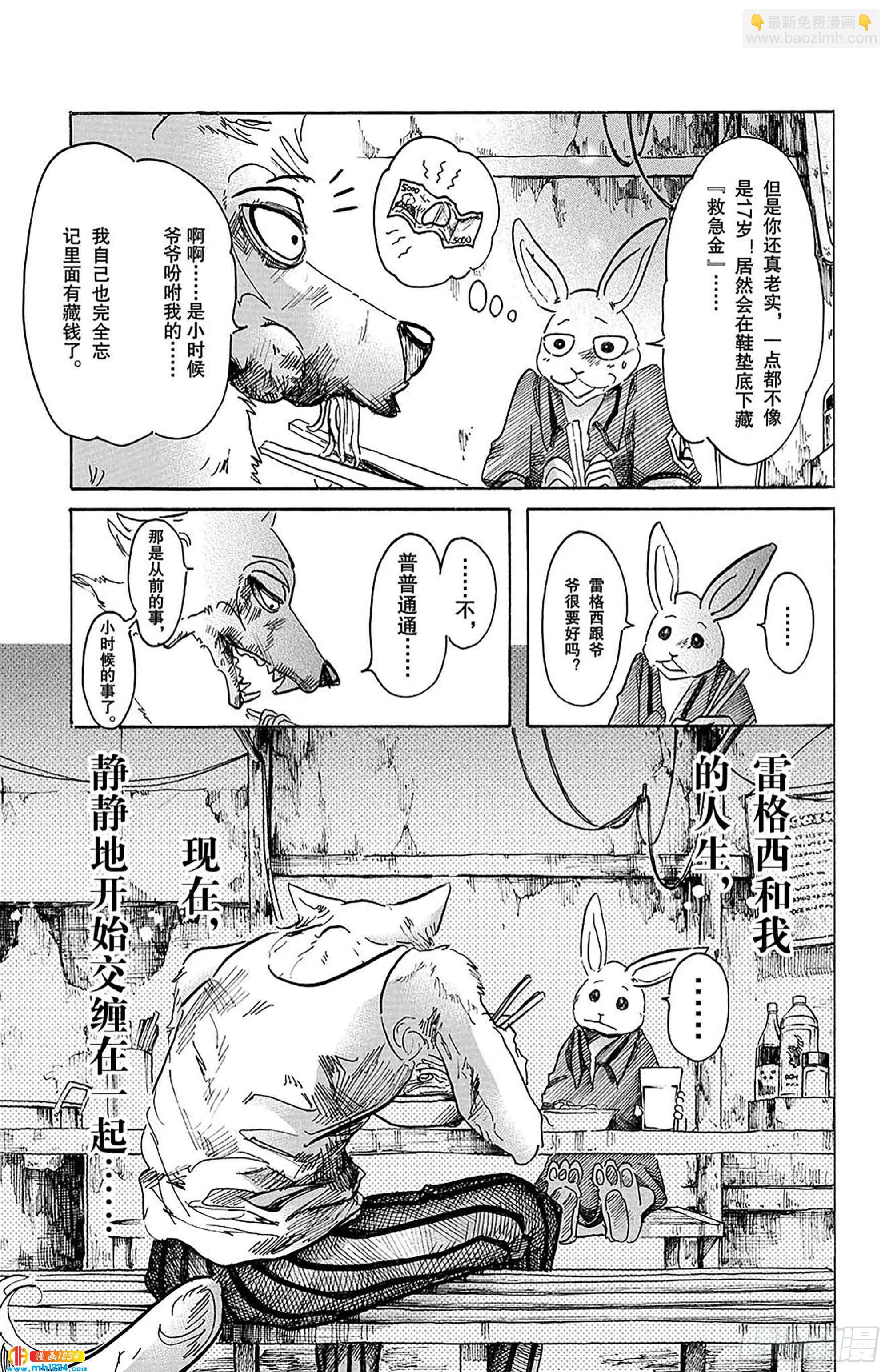 🍵BEASTARS 动物狂想曲 第42话 我们在味道浓烈的夜里 第19页