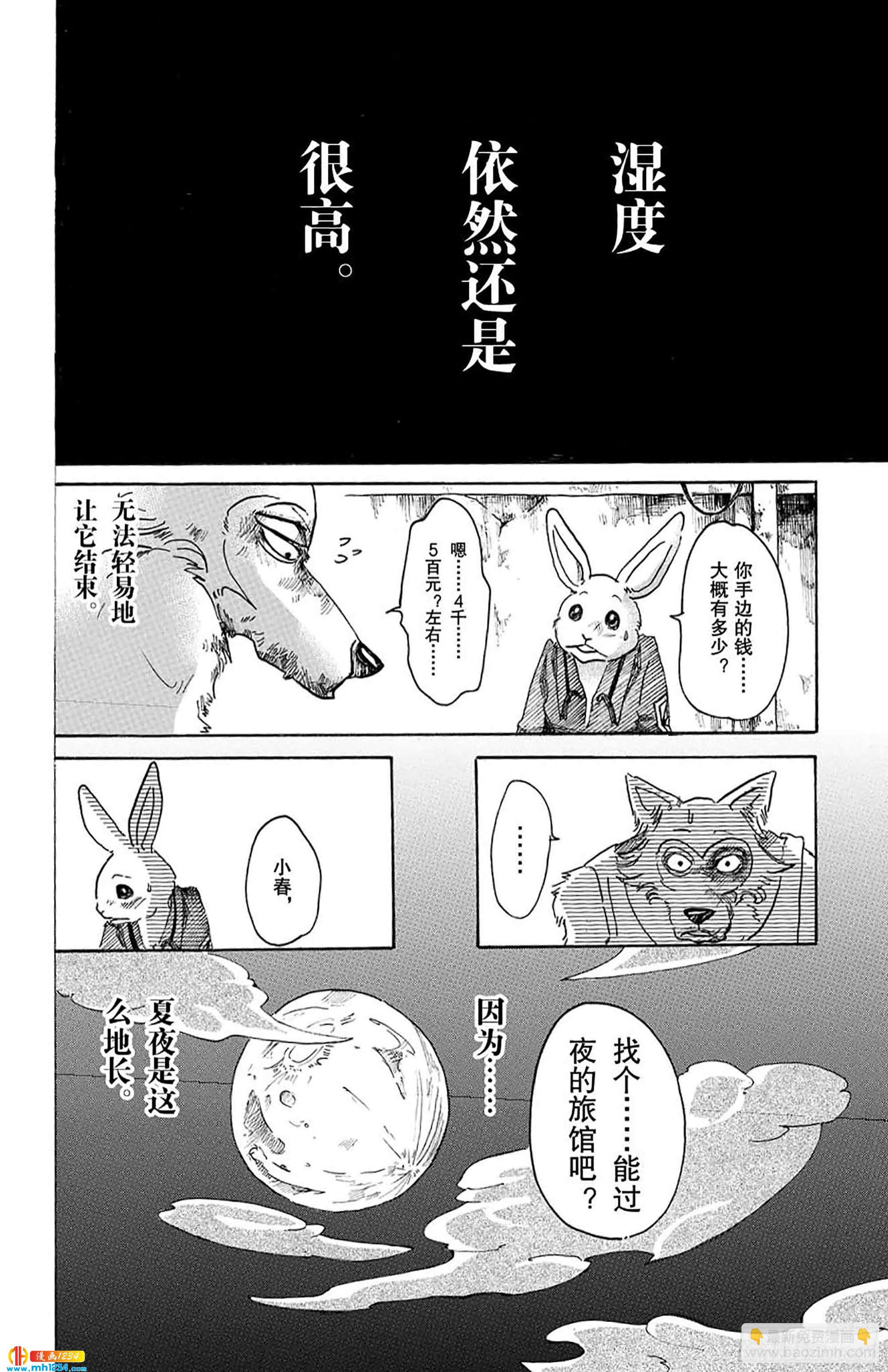 🍵BEASTARS 动物狂想曲 第42话 我们在味道浓烈的夜里 第22页