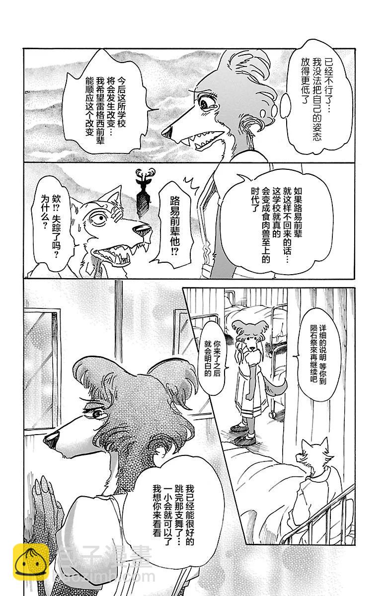 🍵BEASTARS 动物狂想曲 第45话 睫毛后方的黑洞 第10页