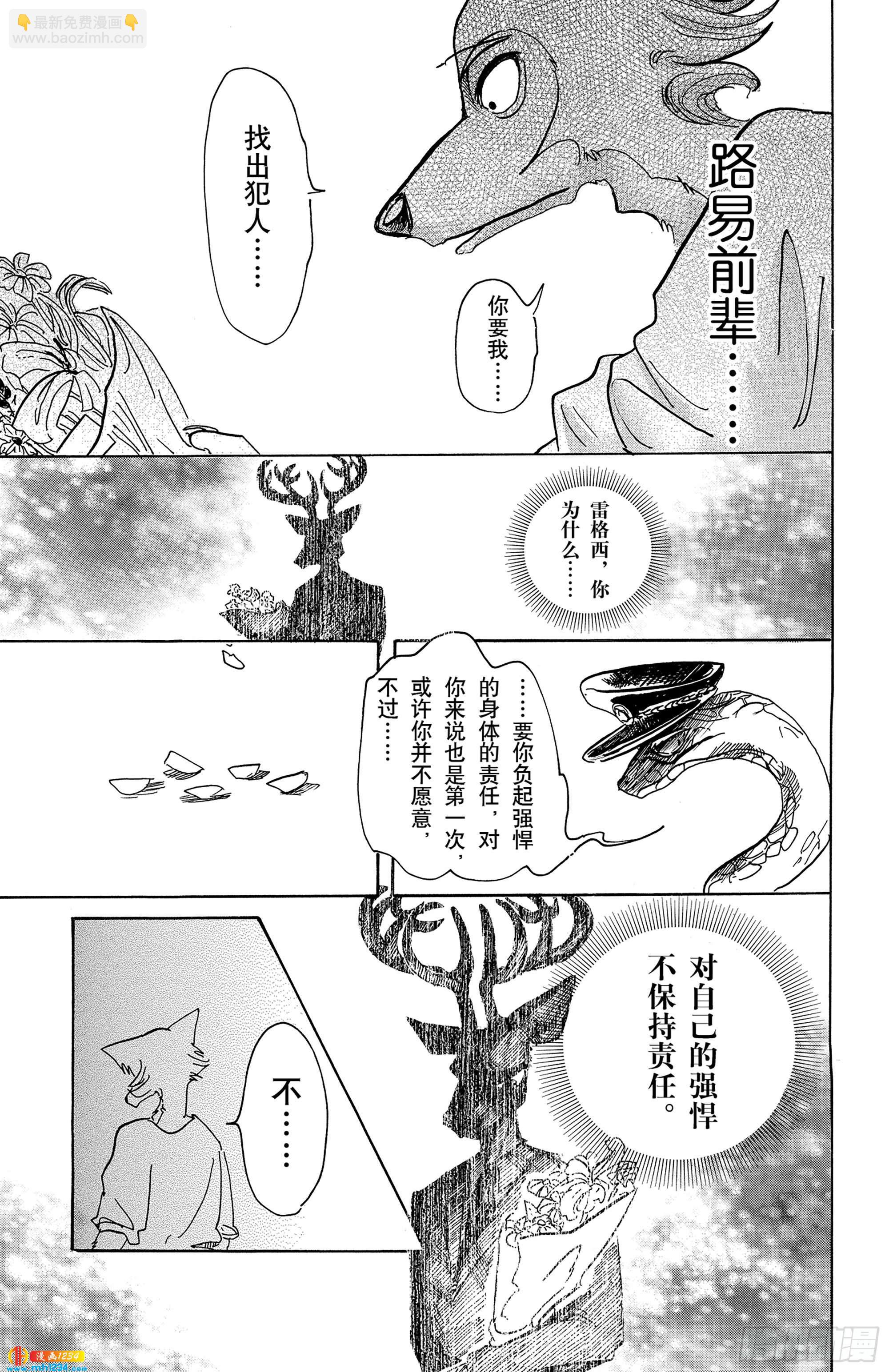 🍵BEASTARS 动物狂想曲 第55话 因为夏娃吃了苹果 第19页