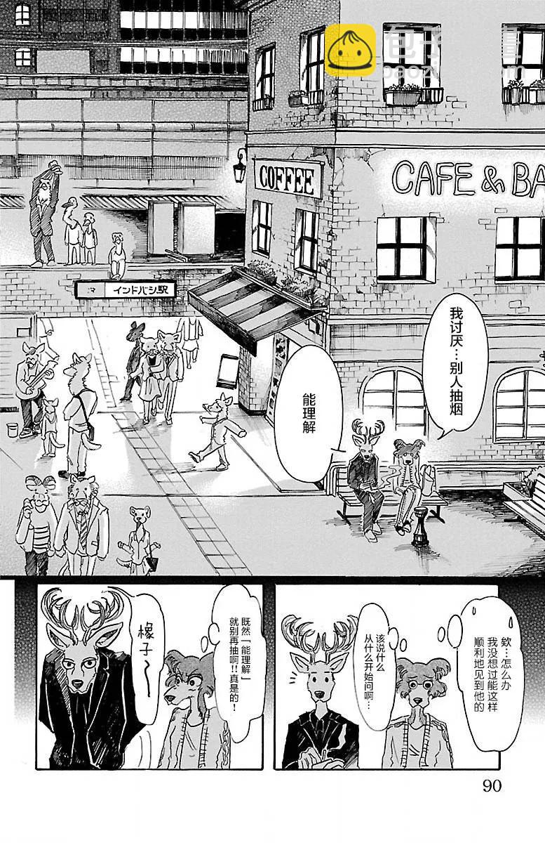 🍵BEASTARS 动物狂想曲 第57话 只是心脏贴近 第2页