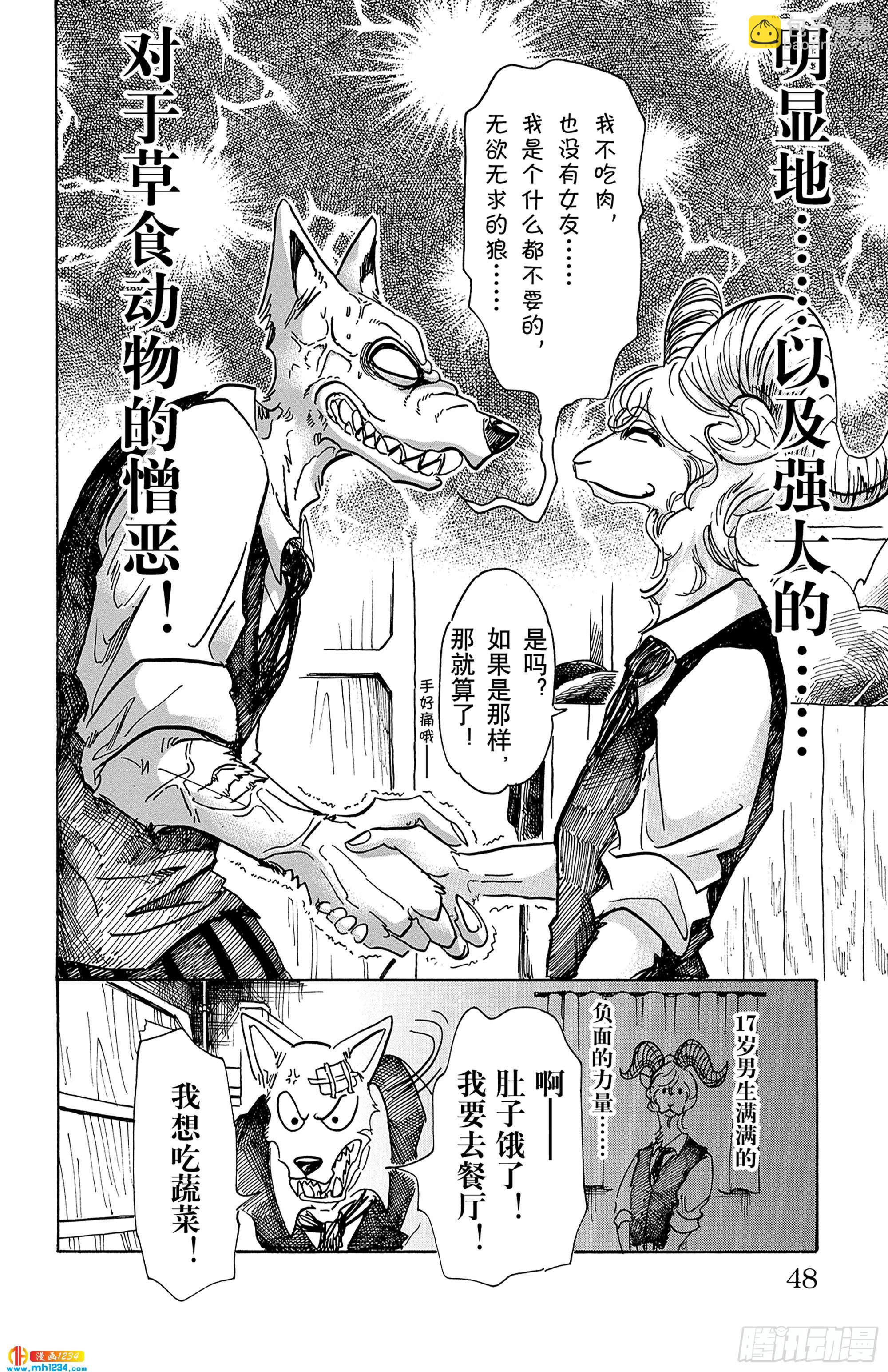 🍵BEASTARS 动物狂想曲 第63话 倒油点火 第22页