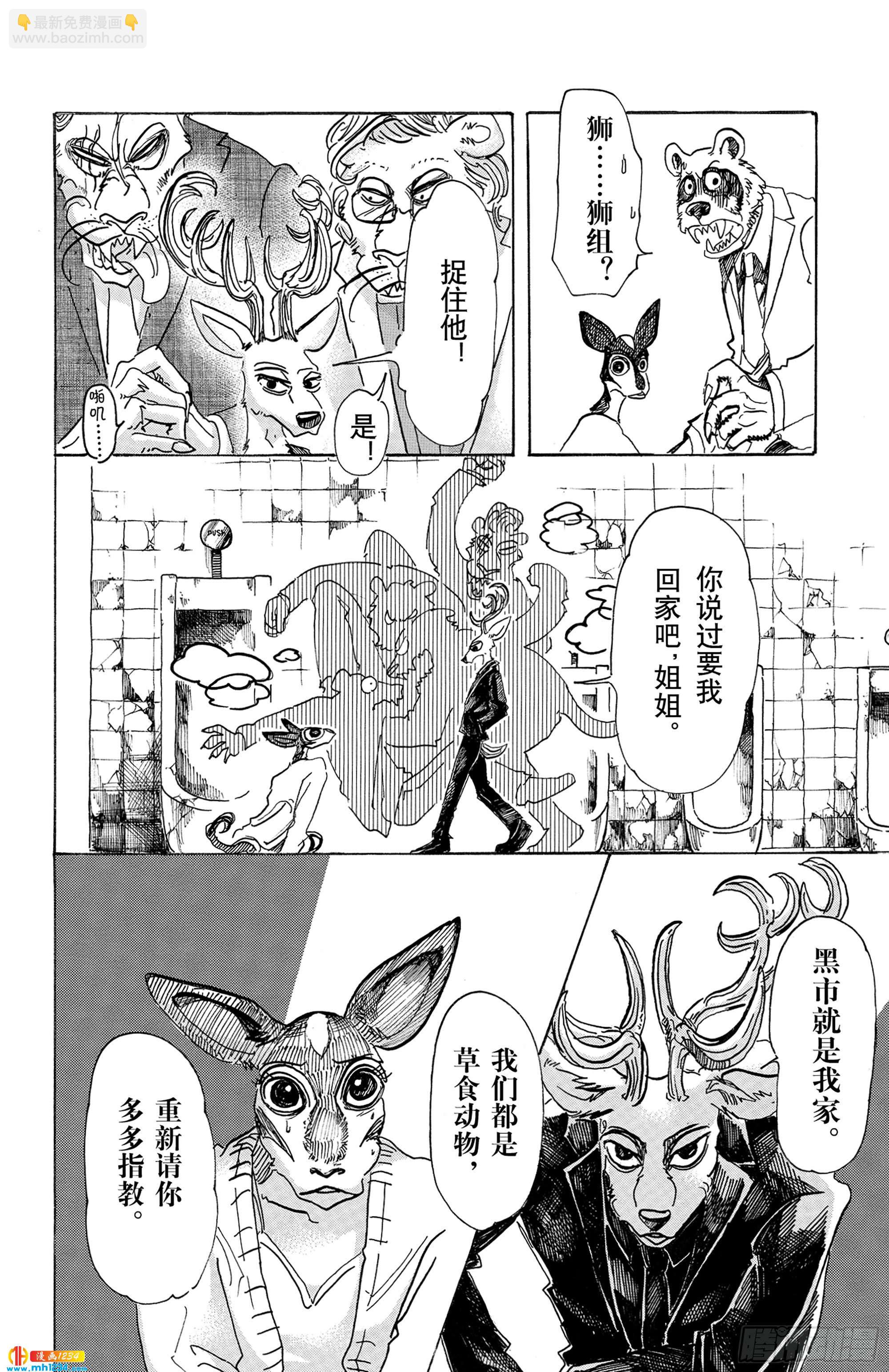 🍵BEASTARS 动物狂想曲 第64话 舞娘没有芭蕾舞鞋 第20页