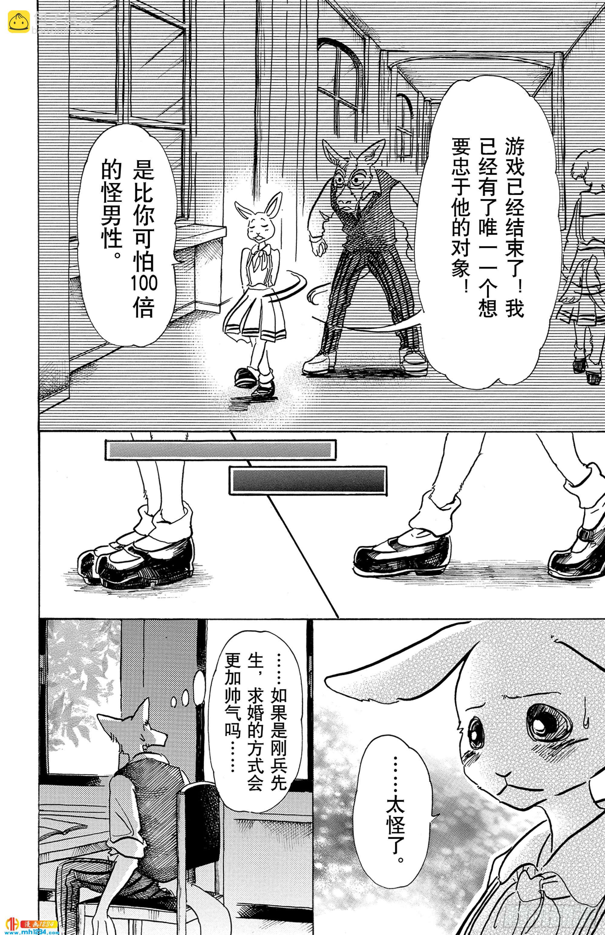 🍵BEASTARS 动物狂想曲 第69话 有线电话的线路混乱 第27页