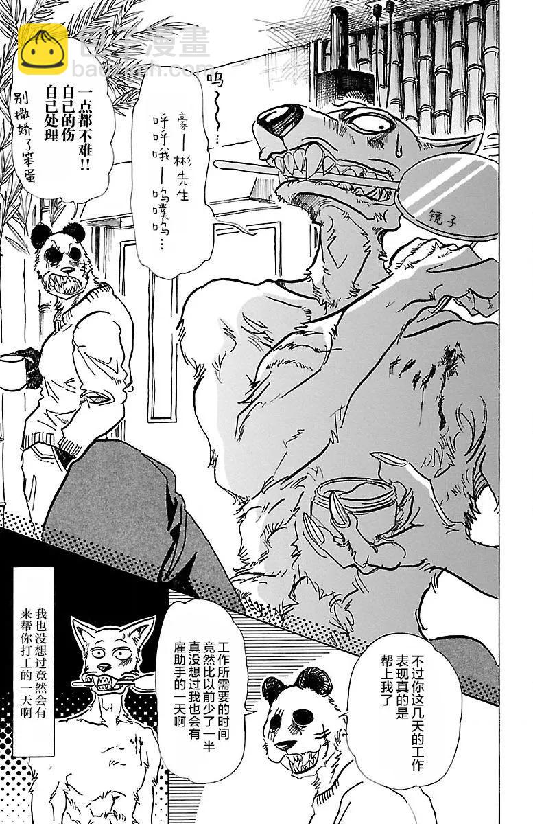 🍵BEASTARS 动物狂想曲 第69话 有线电话的线路混乱 第3页