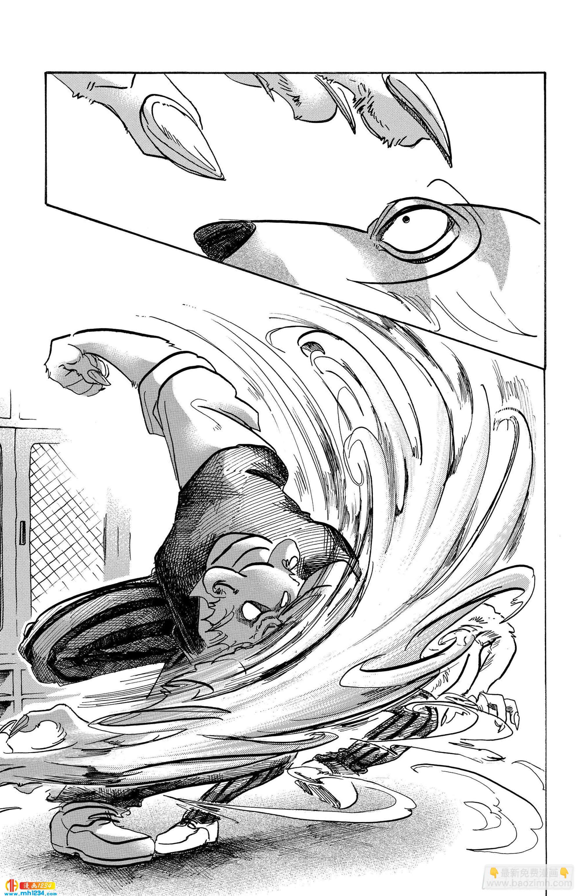 🍵BEASTARS 动物狂想曲 第84话 双手卷起狂流 第11页