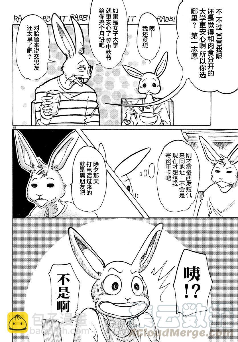 🍵BEASTARS 动物狂想曲 第98话 面对二十几年后的自己 第17页