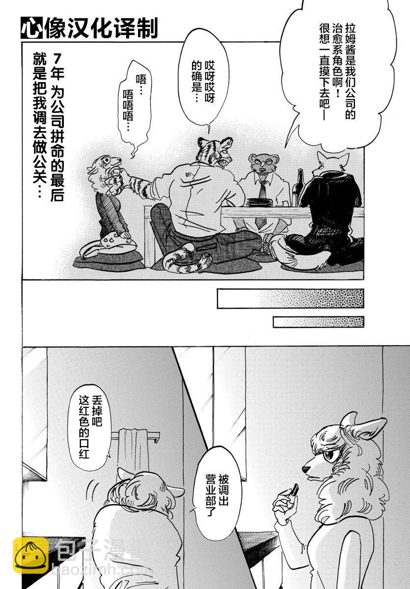 🍵BEASTARS 动物狂想曲 第100话 如果满员电车挤爆的话 第11页