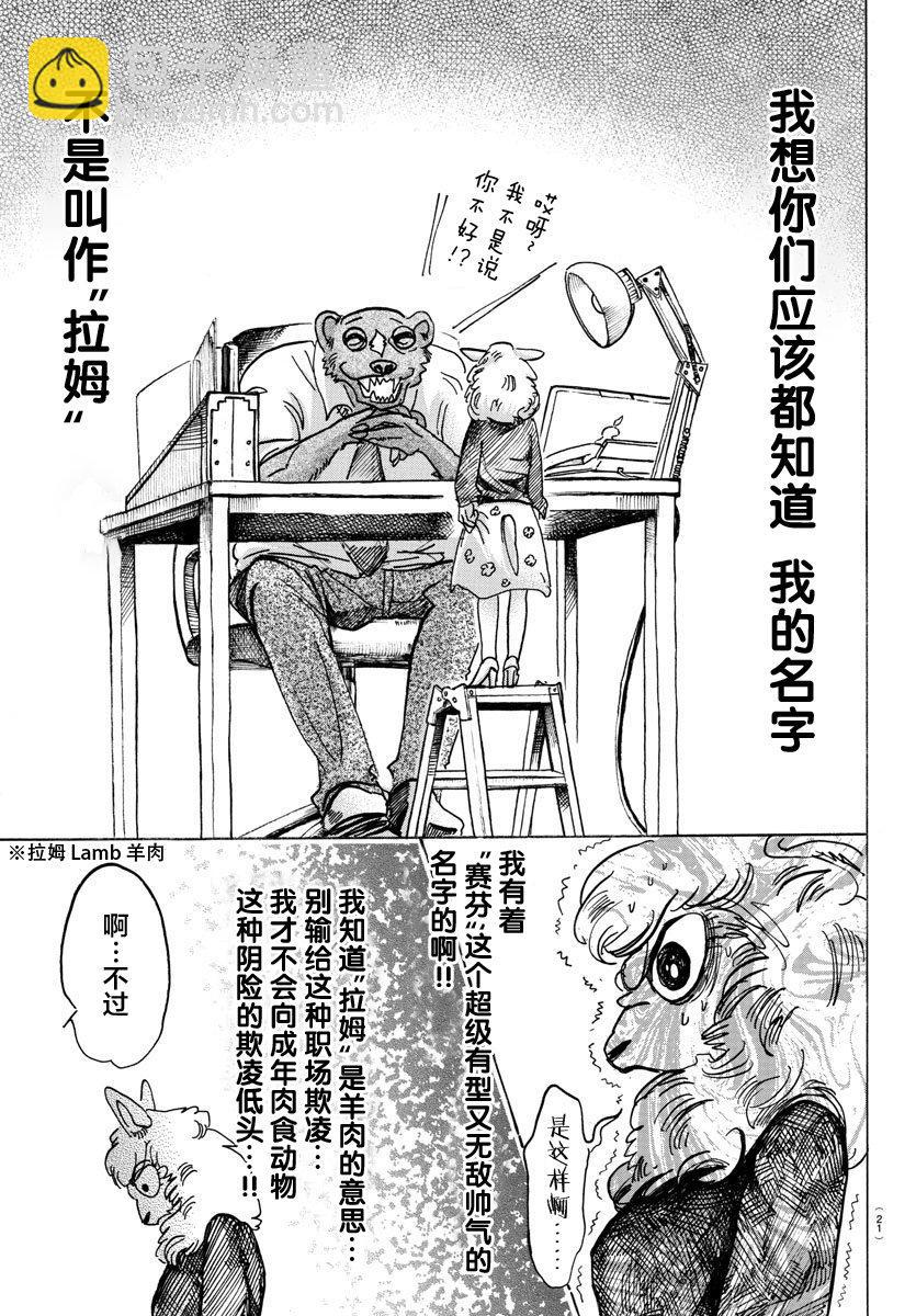 🍵BEASTARS 动物狂想曲 第100话 如果满员电车挤爆的话 第8页
