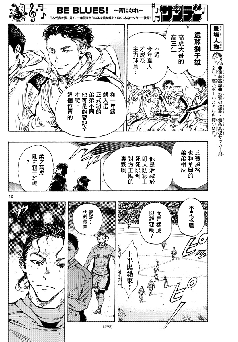 🍵BE BLUES!~化身为青 第414话 第12页