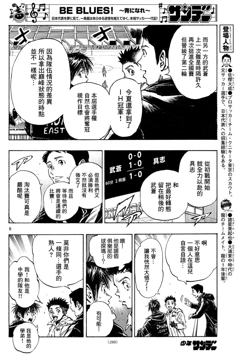 🍵BE BLUES!~化身为青 第414话 第8页