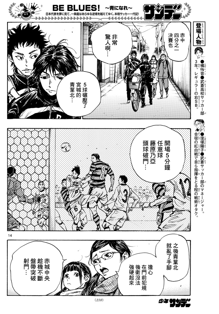 🍵BE BLUES!~化身为青 第431话 第14页