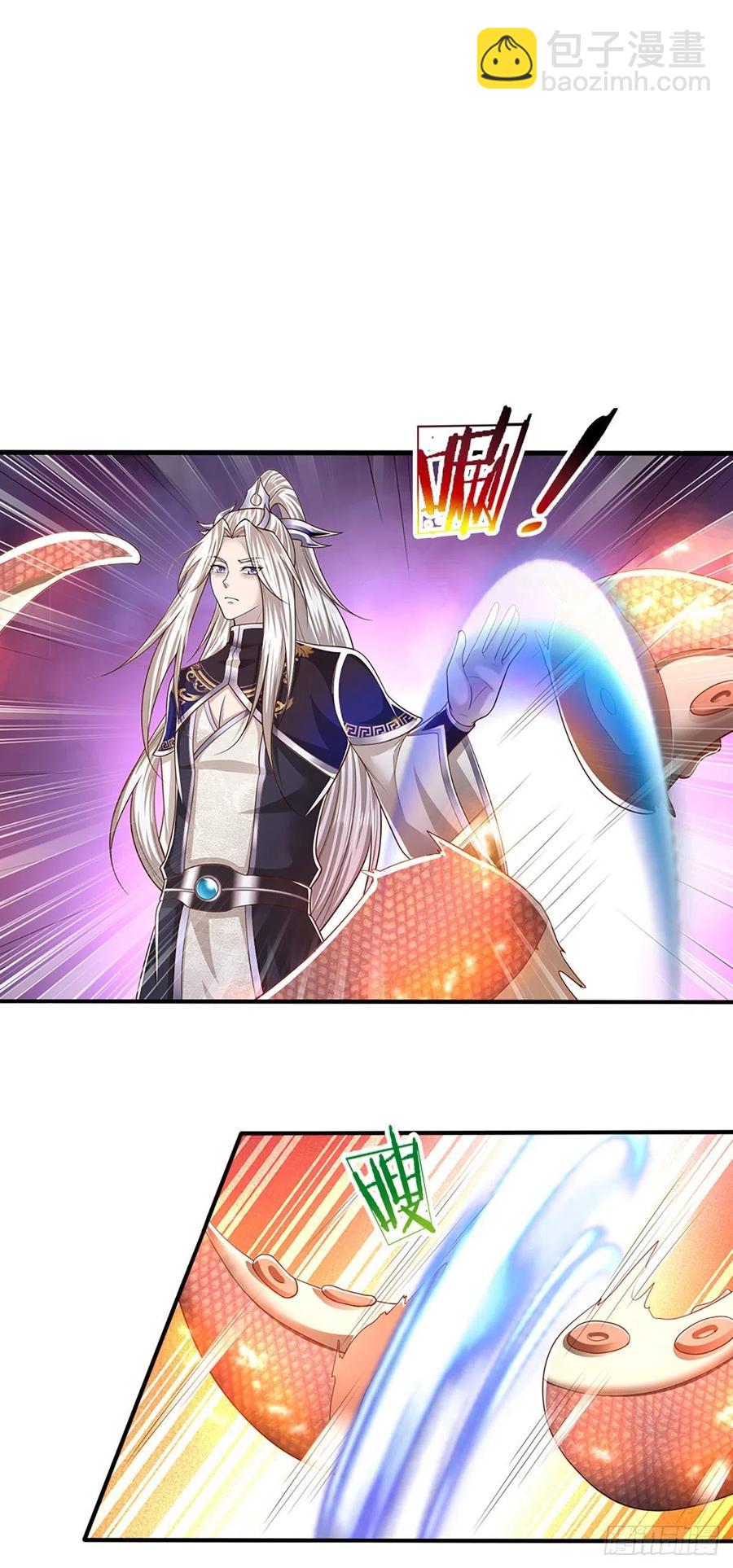 🍵被困百万年：弟子遍布诸天万界 第100话 八尾天兽，灵溪五灵 第2页
